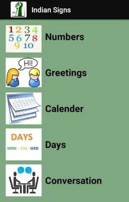 Indian Signs android App screenshot 3